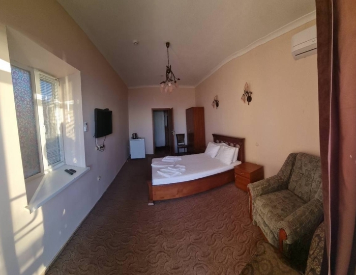 Номер делюкс с видом на море - Номерной фонд - Отель «Прибой» Мысовое